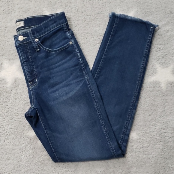 Madewell Denim - Madewell Slim Straight Raw Hem Edition 26